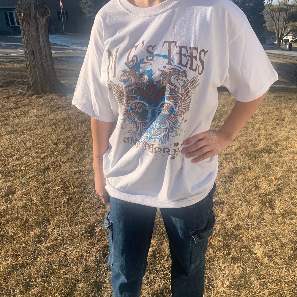 Vintage oversize T-shirt large - Picture 1 of 9